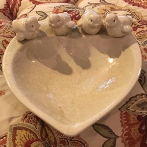 Heart shaped dish